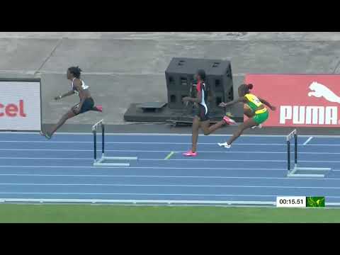 CARIFTA49: 400m Hurdles U-17 Girls Final | Day 2 | SportsMax TV