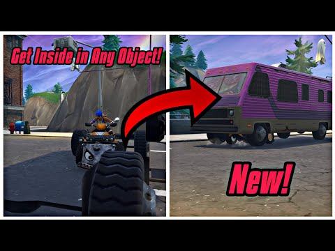 Get Inside In Any Object Glitch (New) Fortnite Glitches Season 6 PS4/Xbox one 2018 Video