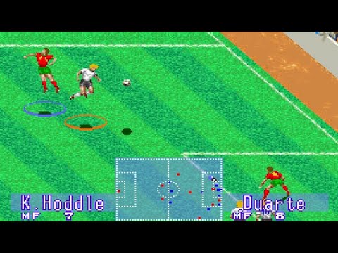 CPU Game: Portugal vs. England | International Superstar Soccer Deluxe (SNES)