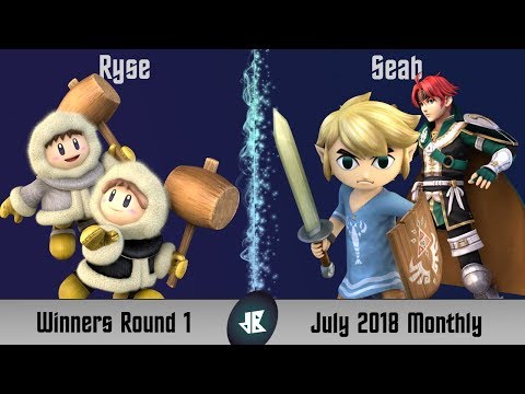 dB July 2018 Monthly - Ryse (Ice Climbers) vs Seab (Toon Link, Roy) - Winners Round 1