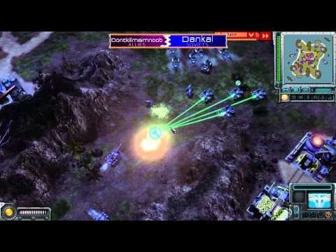 Dontkillmeimnoob(A) vs Dankal(S) - Fire Island - Red Alert 3