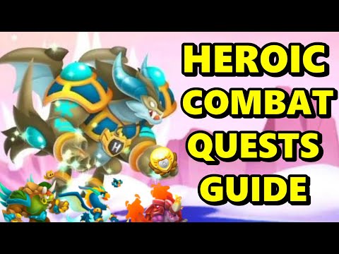 HIGH HEROIC DRAGON Heroic Combat Quests Guide + New PUFFIN TOWER EVENT! - DC #51
