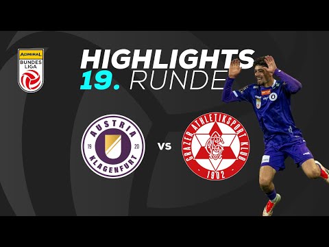 SK Austria Klagenfurt - GAK 1902 19. Runde ADMIRAL Bundesliga 2024/25