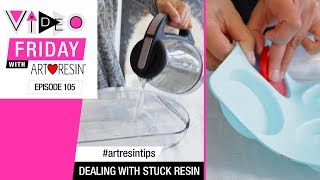 How To Remove Stuck Resin From A Silicone Mold