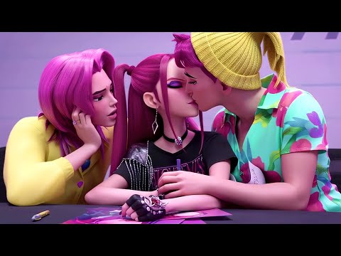 HUNTRIX - Golden Love | K-Pop Demon Hunter Song | Official Fan Music Video (FMV)