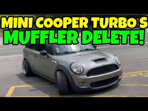 2009 MINI Cooper Clubman Turbo S Dual Exhaust w/ MUFFLER DELETE!