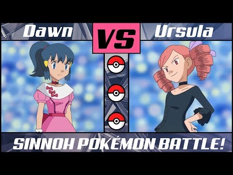 Dawn vs. Ursula - SINNOH Coordinator Battle!(Pokémon Sun/Moon)