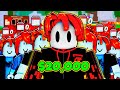 100 NOOBS PELEAN Por 20 000 En 99 NOCHES En El BOSQUE ROBLOX