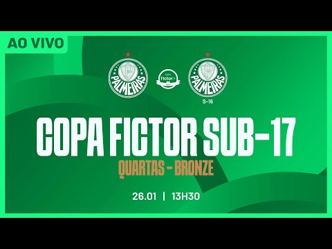 JOGO COMPLETO | PALMEIRAS 1 X 5 PALMEIRAS SUB-16 | COPA FICTOR SUB-17 2026