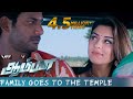 Family Goes To The Temple Aambala Movie Scenes Vishal Sundar C