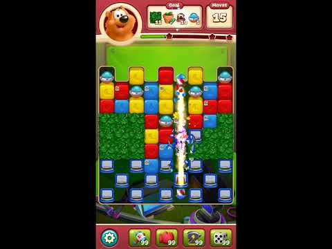 Toon Blast Level 8363 - NO BOOSTERS 🐻🐺🐱 | SKILLGAMING ✔️