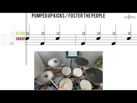 Pumped Up Kicks  Foster The People🥁 Medium Beginner Version