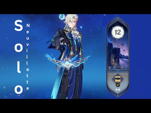 C0 R1 Neuvillete Solo 4.1 Spiral Abyss Floor 12