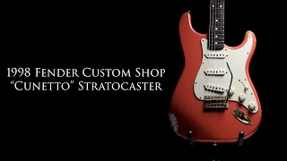 Video thumbnail for 1998 Fender Custom Shop "Cunetto" Stratocaster by Emerald City Guitars