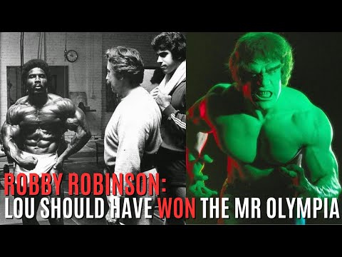 Lou was supposed to win it II ROBBY ROBINSON & LOU FERRIGNO II Becoming the First Masters Mr Olympia