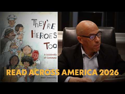 Cory Reads "They're Heroes Too" By Pat Brisson and Anait Semirdzhya for Read Across America 2026