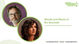 Words and Music in Six Seconds with Songwriters Dan Wilson and Brandy Clark