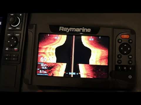 Raymarine Element 7 GPS/Sonar first run @ Moose Marine