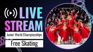 LIVE | Free Skating | World Junior Synchronized Skating Champs | Neuchâtel 2024 | #SynchroSkating