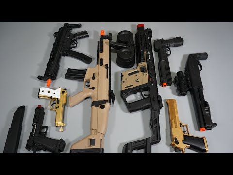 Collecting Toy Gun Arisoft - KRISS Vector - SCAR - MP5-Colt M1911-M870 Shot Gun- Realistic Toy Guns