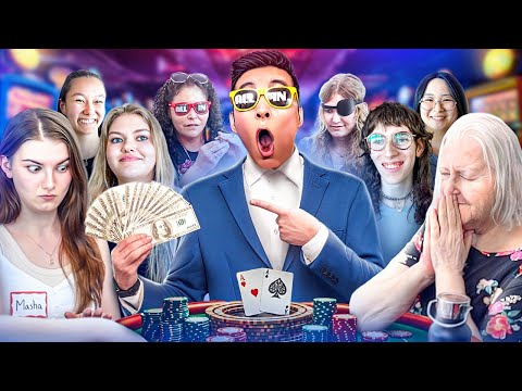 I Made Eight Poker Noobs Battle for $1,000!