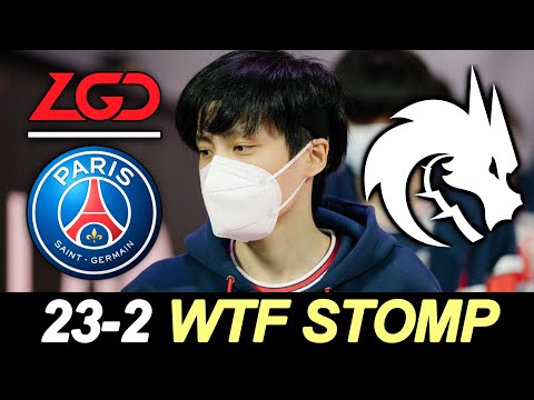 23-2 WTF STOMP! — PSG.LGD vs SPIRIT Game 4 TI10 Grand Final