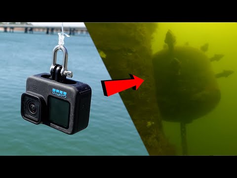 Dropping My Gopro Into Deep Water  *WHAT..IS..THAT..?😳*