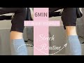 6MIN DE BLOAT STOMACH QUICKLY Stretching Routine Improve Digestion