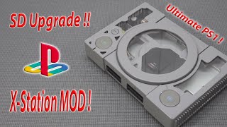 X-Station The Ultimate Custom Playstation 1 Retro Console ! 😎