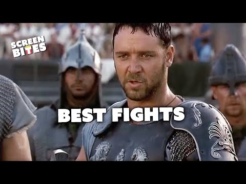 Gladiator (2000) | Russell Crowe’s Best Battles on the Arena | Screen Bites