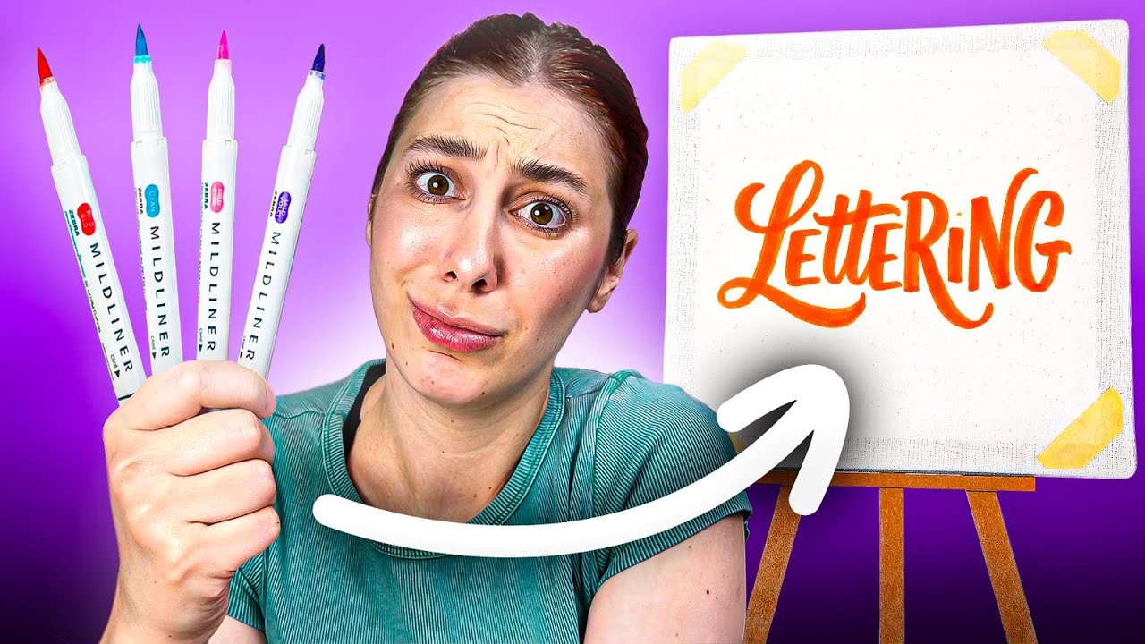 NO PARO hasta aprender a hacer LETTERING 