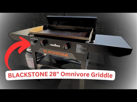 Unboxing and Assembling Blackstone 28\" Omnivore Griddle with Hard Cover | Blackstone Model 2269 |