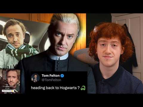 Tom Felton Never Really Left Hogwarts