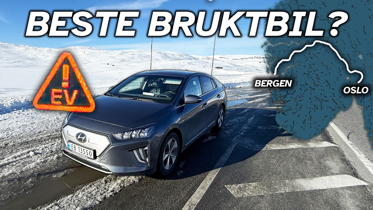 Langtur med Ioniq 38 kWh - det beste bruktbilkjøpet?