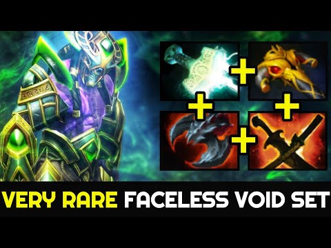 QOJQVA Faceless Void with New TI10 Collector’s Cache Volume II Very Rare Set Dota 2