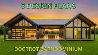 5 Dogtrot Barndominium Design Plans Under $200k (That Looks Surprisingly Luxurious)