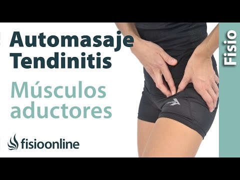 Tendinitis de los músculos aductores - Automasaje para su tratamiento