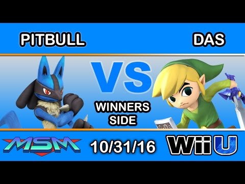 MSM 72 - Pitbull (Lucario) Vs. SF FD | Das (Toon Link) Winners Side - Smash Wii U