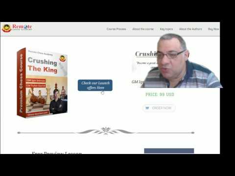 Kingscrusher with GM Igor Smirnov : new video course "Crushing the King"
