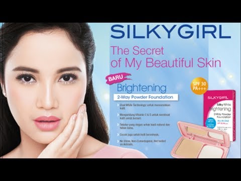 SILKYGIRL Brightening Two Way Powder Foundation