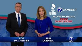 Stop Identity Theft at BBB's FREE Shred Event