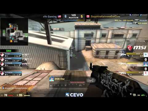 SKDC vs VVV Game 1 (CEVO-P CS:GO Season 7) - Misled & p0stpwned