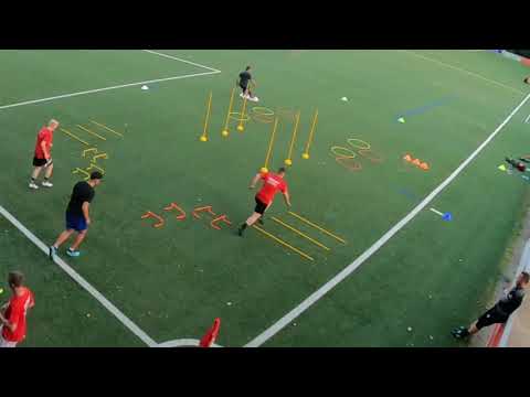 Football training: Speed ​​course part 1