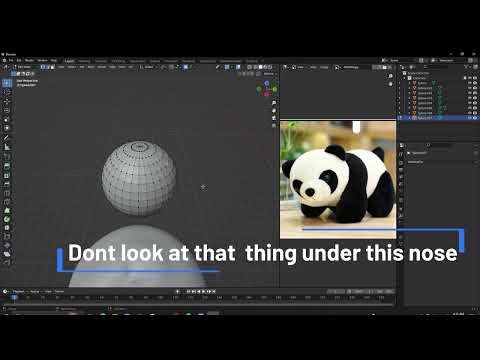 Making a Panda Model in Blender
