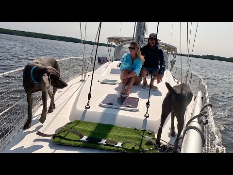 Intracoastal Waterway (ICW)...Is it worth the HOURS on our Sailboat ENGINE? |Sailing Zephyr - Ep.254