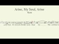 Arise, My Soul, Arise | Bass