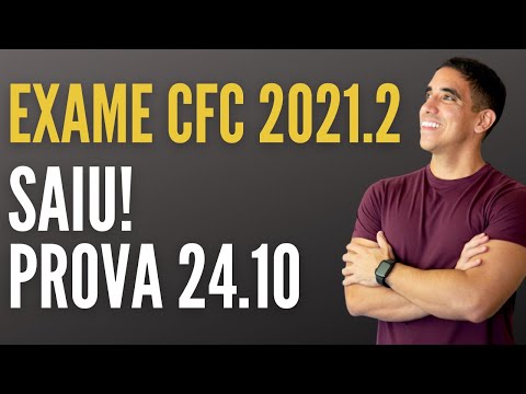 Exame de Suficiência CFC 2021.2: SAIU O EDITAL! Confira.