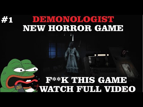 NEW HORROR GAME WILL GIVE YOU NIGHTMARES ( DEMONOLOGIST ) / LIKE AND SUBSCRIBE / WATCH FULL VIDEO