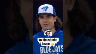 No moustache Dylan Cease made us do a double take ???? #MLB #BlueJays #Toronto