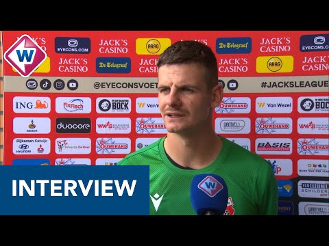 Kozakken Boys-keeper Ricardo Kieboom na winst op Quick Boys: 'De bal mocht er niet in bij mij'